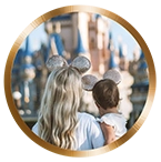 This image captures a family sharing an unforgettable moment on their Magic VIP Tour at Disney World, Orlando. With beaming smiles and gazing towards an iconic attraction, this experience showcases the best of our exclusive and personalized tours available in Florida.